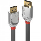 Cablu video LINDY Cromo, DisplayPort Male - DisplayPort Male v1.2, 5m, negru-argintiu