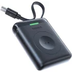 Baterie externa Baseus EnerFill FW11, 1640 mAh, 1x USB-C, 5 W, Cablu USB-C integrat, Black