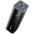 Baterie externa Baseus EnerGeek GP12, 20800 mAh, 2x USB, 2x USB-C, 145 W, Display, Black