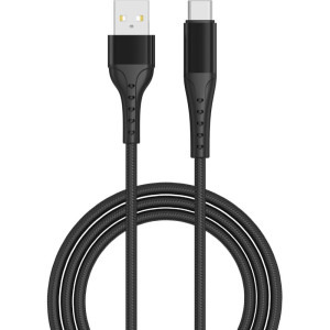 Lemontti USB Male la USB-C Male, 1.5m, Black