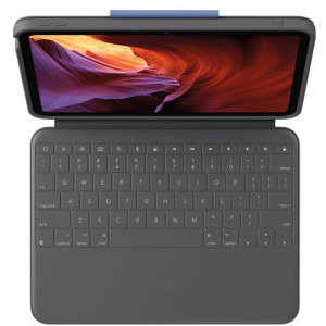 Logitech Husa protectie Rugged Folio Oxford Grey US pentru iPad (10th gen.)
