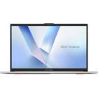 Laptop ASUS 15.6'' Vivobook Go 15 E1504TA, FHD, Procesor Intel® N150 (6M Cache, up to 3.60 GHz), 8GB LPDDR5, 256GB UFS, Intel Graphics, No OS, Cool Silver