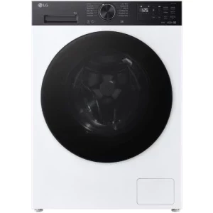 LG F2X50S9TKB, Slim, 9 kg, 1200 RPM, Clasa A, Inverter Direct Drive, AI DD, AI Wash, TurboWash 360, ThinQ, Alb