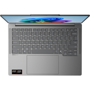 Lenovo 14'' IdeaPad Pro 5 14AGP11, 2.8K OLED 120Hz VRR, Procesor AMD Ryzen™ AI 9 465 (24M Cache, up to 5.0 GHz), 32GB LPDDR5X, 1TB SSD, AMD Radeon 880M, No OS, Luna Grey
