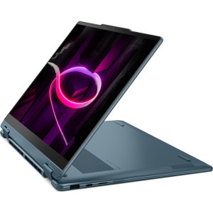 Lenovo 14'' Yoga 7 2-in-1 14AGP11, WUXGA OLED Touch, Procesor AMD Ryzen™ AI 7 445 (8M Cache, up to 4.6 GHz), 32GB LPDDR5X, 1TB SSD, AMD Radeon 840M, Win 11 Pro, Tidal Teal, 3Yr Onsite Premium Care