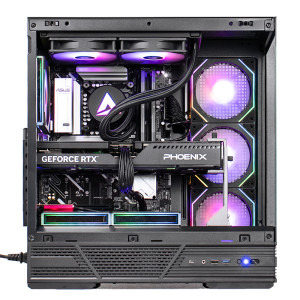 Gaming GREUCEANU Epic UltraPro, Intel Core Ultra 7 265F 2.4GHz, 32GB DDR5, 1TB SSD, RTX 5070 Ti 16GB GDDR7, Iluminare RGB