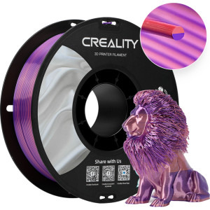 CREALITY Filament CR-Silk PLA, Pink-Purple, 1 kg
