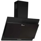 Hota Tornado decorativa Sigma 700, Putere de absorbtie 700 m3/h, 3 trepte, Clasa D, 60 cm, Negru