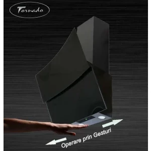 Tornado Norte Touch Free 1100, Putere de absorbtie 1100 m3/h, 4 trepte, Clasa B, 60 cm, Negru