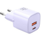 Incarcator retea Mcdodo Nano Series 1x USB, 1x USB-C, 33W, Purple