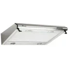 Hota Tornado traditionala Bona 10, Putere de absorbtie 380 m3/h, 3 trepte, Clasa D, 50 cm, Inox