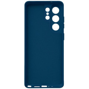 Lemontti Capac protectie spate Silicon Soft Slim Blue pentru Galaxy S26 Ultra