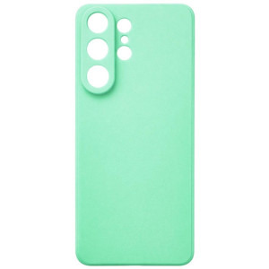 Lemontti Capac protectie spate Silicon Soft Slim Green Mint pentru Galaxy S26 Ultra