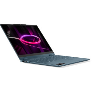 Lenovo 14'' Yoga 7 2-in-1 14AGP11, 2.8K OLED Touch 120Hz, Procesor AMD Ryzen™ AI 7 445 (8M Cache, up to 4.6 GHz), 32GB LPDDR5X, 1TB SSD, AMD Radeon 840M, No OS, Tidal Teal, 3Yr Onsite Premium Care