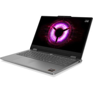 Lenovo Gaming 15.6'' LOQ Essential 15ARP11, FHD IPS 144Hz, Procesor AMD Ryzen™ 5 150 (16M Cache, up to 4.55 GHz), 16GB DDR5, 512GB SSD, GeForce RTX 5050 8GB, No OS, Luna Grey