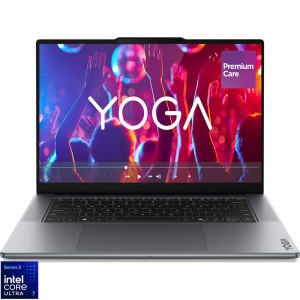 Lenovo 15.3'' Yoga Pro 7 15IPH11, 2.5K OLED 165Hz Touch, Procesor Intel® Core™ Ultra 7 356H (18M Cache, up to 4.70 GHz), 32GB LPDDR5X, 1TB SSD, GeForce RTX 5050 8GB, Win 11 Pro, Luna Grey, 3Yr Onsite Premium Care