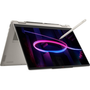 Lenovo 14'' Yoga 7 2-in-1 14IPH11, WUXGA OLED Touch, Procesor Intel® Core™ Ultra 7 355 (12M Cache, up to 4.70 GHz), 16GB LPDDR5X, 1TB SSD, Intel Graphics, No OS, Seashell, 3Yr Onsite Premium Care