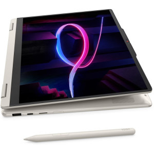 Lenovo 14'' Yoga 7 2-in-1 14IPH11, WUXGA OLED Touch, Procesor Intel® Core™ Ultra 7 355 (12M Cache, up to 4.70 GHz), 16GB LPDDR5X, 1TB SSD, Intel Graphics, No OS, Seashell, 3Yr Onsite Premium Care