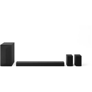 LG S60TR, 5.1 , 440W, Kit Wireless Surround inclus, Subwoofer Wireless, Black