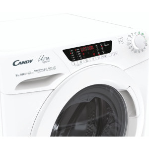 Candy HES14104TWM6/1-S, 10 kg, Clasa A, 1400 RPM, Inverter, Steam, Quick & Clean, Alb