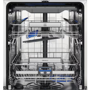 Electrolux KECA7400W, 14 seturi, 8 programe, Clasa C, Inverter, Comfort Lift, AirDry, Iluminare interioara, Time Beam, 60 cm