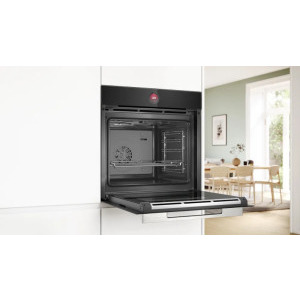 Bosch HBG7321B1, Electric, 71 L, Autocuratare hidrolitica, Multifunctional, 11 functii, EcoClean Direct, HotAir Gentle, Clasa A+, Negru