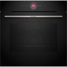 Cuptor incorporabil Bosch HBG7741B1, Electric, 71 L, Autocuratare pirolitica, Multifunctional, 14 functii, HotAir Gentle, Assist, Clasa A+, Negru