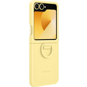 Samsung Capac protectie spate Silicon Flipsuit Yellow pentru Galaxy Z Flip 6