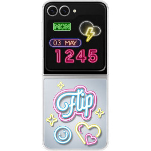 Samsung Capac protectie spate FlipSuit Transparent pentru Galaxy Z Flip 6