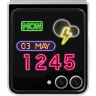 Samsung Capac protectie spate FlipSuit Transparent pentru Galaxy Z Flip 6