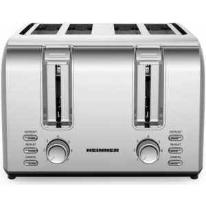 Heinner Prajitor de paine HTP-4S1500SS, 1500W, Inox