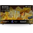 Televizor LED Sony Bravia Smart TV XR-65X90L Seria X90L 164cm argintiu inchis 4K UHD HDR