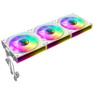 Gamemax FN12A-S3I White ARGB 120mm Three Fan Pack
