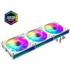 Ventilator Gamemax FN12A-S3I White ARGB 120mm Three Fan Pack