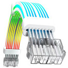 Gamemax Prelungitor cablu alimentare 2x 8 pini VGA/CPU ARGB White