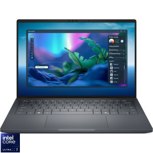 Laptop DELL 14 Pro Max 14 Premium MA14250, FHD+, Procesor Intel® Core™ Ultra 7 265H (24M Cache, up to 5.30 GHz), 32GB LPDDR5X, 1TB SSD, RTX PRO 2000 Blackwell 8GB, Win 11 Pro, 3Yr ProSupport