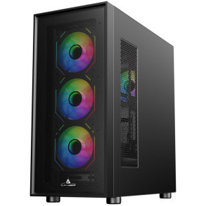 Gaming DRAGON PRO, AMD Ryzen 7 9700X 3.8GHz, 32GB DDR5, 1TB SSD, RX 9070 XT 16GB GDDR6, Iluminare RGB