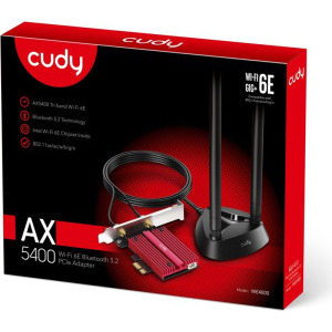 CUDY WE4000 Tri-Band WiFi 6E Bluetooth 5.3