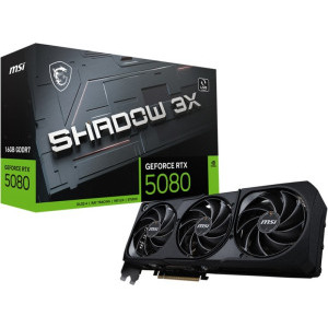 MSI GeForce RTX 5080 SHADOW 3X 16GB GDDR7 256-bit DLSS 4.0