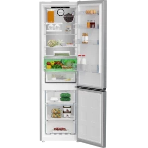 Beko B7RCNA408HXP, 355 L, Clasa A, No Frost, ProSmart Inverter, HarvestFresh, AeroFlow, MultiMode, MultiZone, Control electronic, 203 cm, Inox