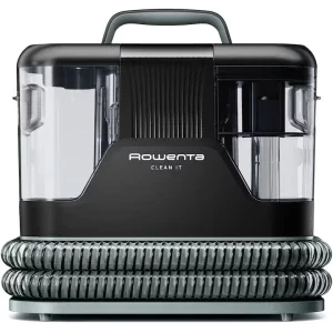Rowenta Clean It IN5021F0, cu spalare, 750W, 1.5L, Negru/Verde