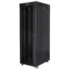 Lanberg FF01-8042-12BL 42U, Stand alone, 800 x 1000, Glass door, Negru