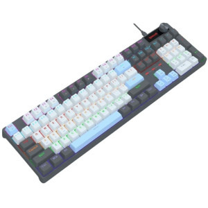 Redragon Caesura Rainbow Black-Blue Red Switch Mecanica