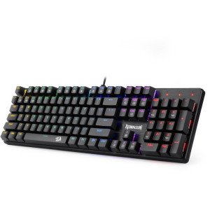 Redragon Sindri Rainbow Black Red Switch Mecanica