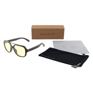 Gunnar Ochelari Protecție Calculator Humboldt Amber Ebony
