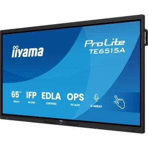 IIyama Smart ProLite TE6515A-B1AG Touchscreen 64.5 inch UHD IPS 8 ms 60 Hz USB-C