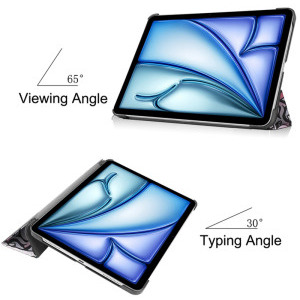 Techsuit Husa protectie FoldPro Urban Vibe Multicolor pentru iPad Air 11 (2025) / Air 11 (2024)
