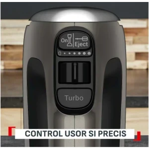 Tefal Mixer cu bol PowerMix Silence HT664EE0, 850W, 2.5L, Gri/Negru