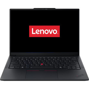 Lenovo 14'' ThinkPad E14 Gen 8, WUXGA IPS, Procesor AMD Ryzen™ AI 5 430 (8M Cache, up to 4.50 GHz), 16GB DDR5, 512GB SSD, AMD Radeon 840M, No OS, Black