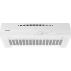 Arctic traditionala AH62, Putere de absorbtie 380 m3/h, 3 trepte de viteza, Iluminare LED, 60 cm, Clasa D, Alb